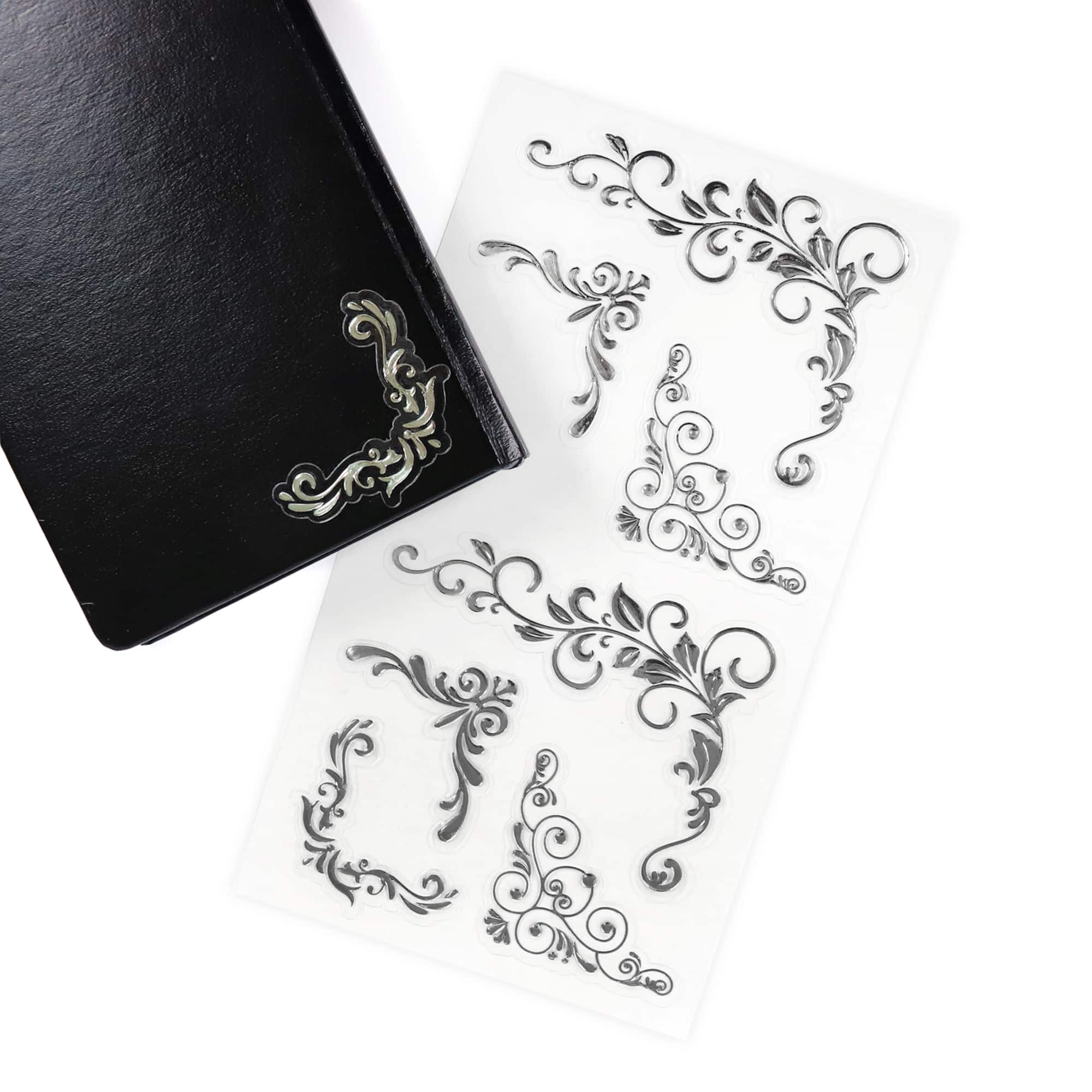 Silver Corner Stickers by Recollections™